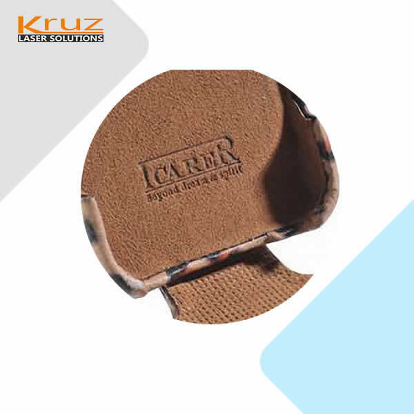 leather laser marking