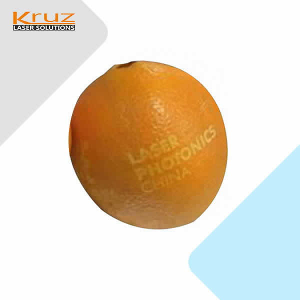Food fruit laser marking